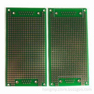 Double-sided PCB with FR4 Material, Immersion Gold, 2oz Copper and 1.6mm Finished Board Thickness